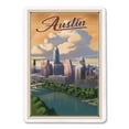 thumbnail image 2 of Austin, Texas, Lithograph, City Series, Lantern Press, Premium Playing Cards, 52 Card Deck with Jokers, USA Made, 2 of 5