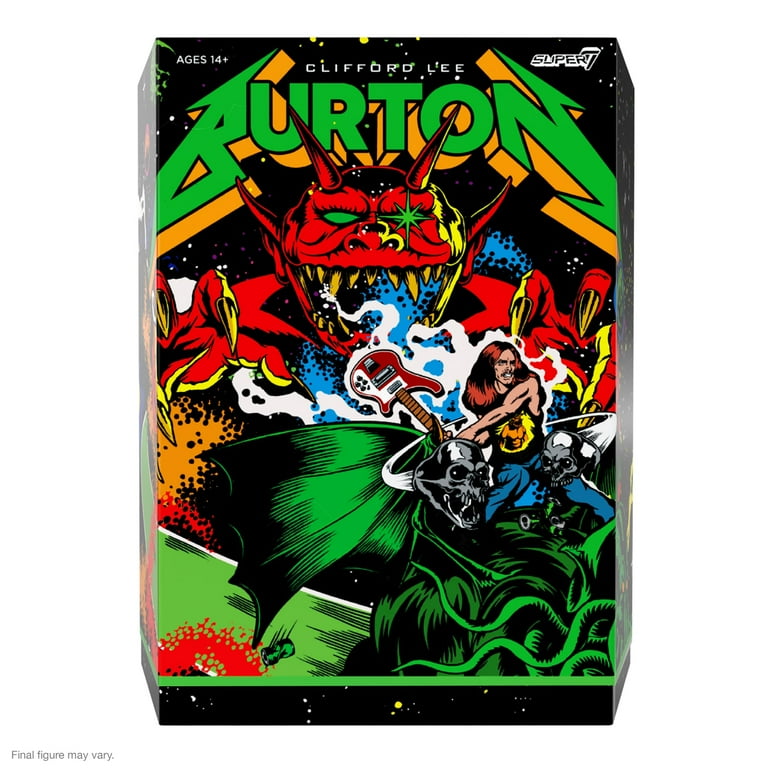 Super7 - Cliff Burton ULTIMATES! Wave 2 - Superhero Poster