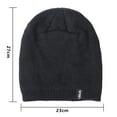 thumbnail image 6 of Dyfzdhu Men Winter Hats Outdoor Solid Color Knitted Cotton Hat Sunscreen Running Sports Warm, 6 of 8
