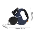 thumbnail image 4 of PuSpu Automatic Retractable Multifunctional Pet Leash1-to-2 Dog Walking Tool Durable Material For Small Medium Dogs Outdoor Walking Safety & Convenience, 4 of 4