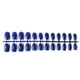 thumbnail image 2 of Vogacara Paquete de 24 bailarinas Prensa en uñas DIY Uñas acrílicas artificiales 20azul real Juegos de manicura 20 azul real, 2 of 4