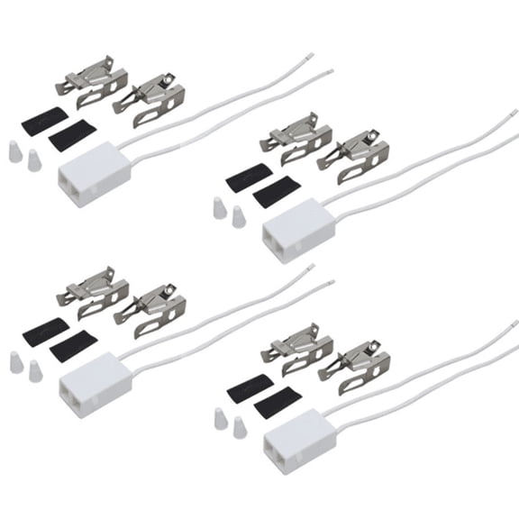 12001676 for Whirlpool Maytag Roper Range Burner Receptacle AP4009015 PS1570190 4 Pack