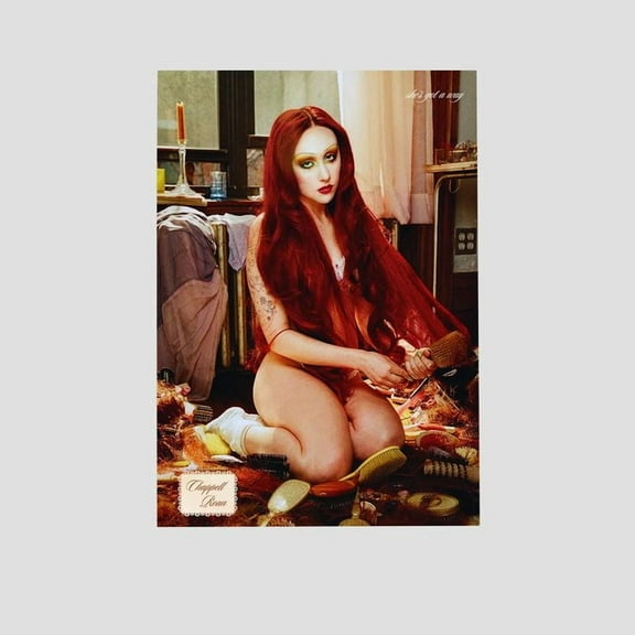 Music Poster Chappell Roan Poster, Chappell Roan The Subway Retro Style - Size 24''x36'' - Postora