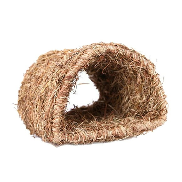 DOLITY Hand-made Natural Grass Pet Hamster Gerbil Chinchillas Nest Bed Cubby