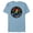 Ocean Blue, variant on Pride Rainbow Avengers Logo Belong Believe Be Proud - Short Sleeve Blended T-Shirt for Adults - Customized-Ocean Blue