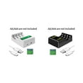 thumbnail image 3 of Langgg Battery Charger Circuit Smart USB Adapter LCD Display Chargers 4 High-performance Multi-functional Power Accessories AAA Using white, 3 of 7