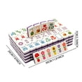 thumbnail image 3 of Premium Acrylic American Mahjong Tiles 160 Piece Set Portable Western Mah Jongg for Social Gaming Travel Complete, 3 of 6