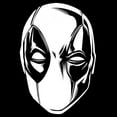 thumbnail image 2 of Men's Marvel: Deadpool White Mask Graphic T-Shirt, 2 of 5