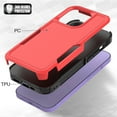 thumbnail image 4 of iPhone 14 Pro Case, Allytech Military Grade Protective Anit-Scratch Shockproof Drop Proof Bumper Defender Back Cover Case for Apple iPhone 14 Pro 6.1" - Red, 4 of 5