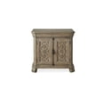 thumbnail image 3 of Bowery Hill Traditional styled Wood Gray Finish Bachelor Chest, 3 of 3