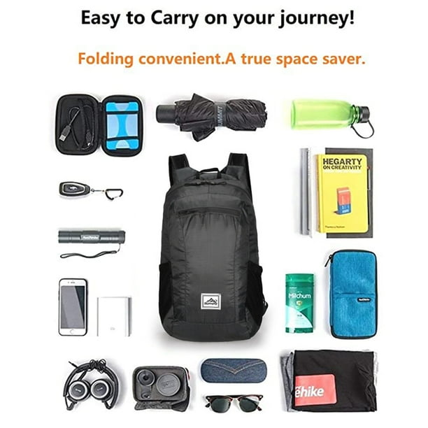 Foldable Backpack Portable Ultralight Waterproof Travel Backpack