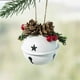 thumbnail image 1 of Christmas Tree Decorations Gold White Red Metal Pendants Christmas Decorations Hanging Ornaments, 1 of 3