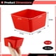 thumbnail image 5 of 20 vasos jaula, comederos colgantes pájaros pollo 16 oz, bebederos plástico palomas, cuencos agua pollo, cuencos semillas conejo, contenedores semillas mascotas, gallos, loros, palomas, 5 of 6
