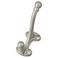 thumbnail image 7 of Hickory Hardware P25029 Classic Traditional 1" W Ball Tip Bathroom Wall Towel Robe Hook -, 7 of 7