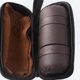 thumbnail image 3 of Juego de té portátil de viaje, tetera multiusos, una tetera, cuatro tazas, taza de té de cerámica, para viajes y camping (filtro de acero inoxidable), 3 of 5