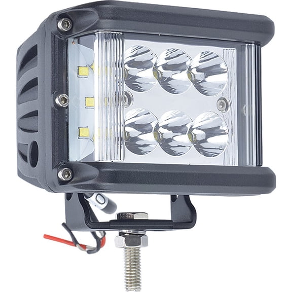 Lighting White Spot/Flood, 12/24V, 12 LED, 5100 Lumens; 550-10060