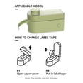 thumbnail image 2 of MAKEID MAKEID Adhesive Label Maker Paper Thermal Printer Paper Sticker Tape Name Price Classification Waterproof Tear-Resistant, 2 of 8