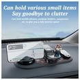 thumbnail image 3 of Multifunction Car Anti-Slip Mat Auto Universal Phone Holder, Rotatable Anti Skid Car Dashboard Pad with Temporary Parking Numbe and Large Pad for Phones Sunglasses Keys Gadgets, 3 of 9