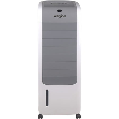 Whirlpool 155 CFM 115 V Indoor Evaporative Air Cooler with Remote Control and Ice Pack in White