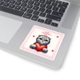 thumbnail image 3 of Happy Valentine's Day Scottish Fold Brings Love Heart Vinyl Sticker Cat Lover Kitten Owner Gifts Waterproof Decal Art Decor - 02028, 3 of 5