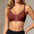 thumbnail image 2 of LIUYUNNN Seamless Push Up Soft Cup Bra For – T Shirt Underwear With Gentle Contouring And Back Support Womens Bras No Underwire, Size D, 2 of 5