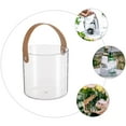 thumbnail image 3 of 1pc Transparent Basket Fruit Arrangement Basket Portable Household Basket, 3 of 6