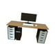 thumbnail image 2 of Conjunto de muebles de oficina en miniatura 1/12, modelo de ordenador de escritorio, accesorios fotográficos, adorno, decoración robusta para casa de, 2 of 9