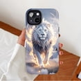 thumbnail image 2 of Majestic White Lion Fire Art iPhone Case Compatible with iPhone 11/12/13/14/15/16 (Pro Max/Plus) - Durable Protective Case for Art Enthusiasts, 2 of 9