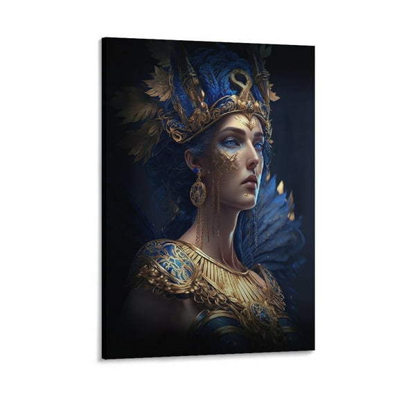 Ancient Greek Gods Poster Hera Queen of The Gods Artworks Picture Print Poster Wall Art Painting Canvas Gift Decor Home Posters Decorative 12x18inch(30x45cm)