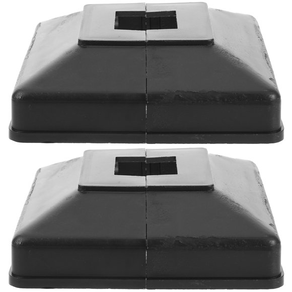 2pcs Column Wrap For Porch Light Post Cap Split Post Cover Trim Accessory