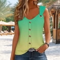 thumbnail image 4 of Summer Tops For Women 2025 Womens Summer Tops Plus Size Loose FitSummer Tshirts Shirts For Women GraphicBlouses For Women Dressy CasualWomens V Neck T Shirts Cotton Blend, 4 of 6