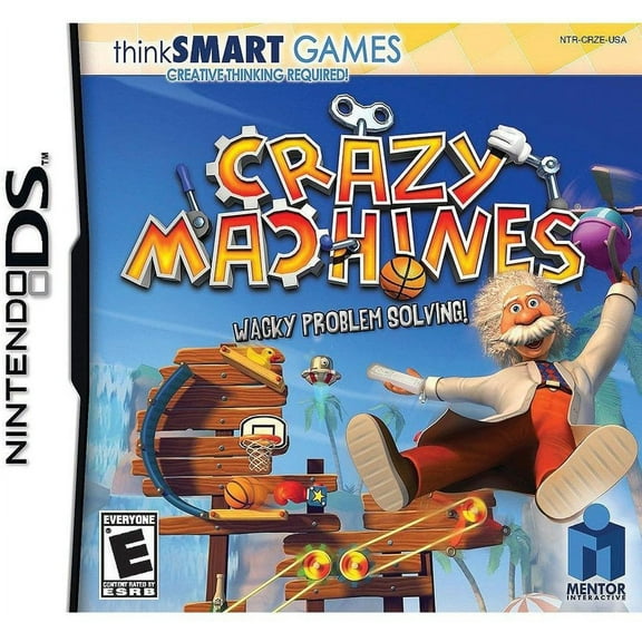 ThinkSmart Crazy Machines NDS - Wacky Problem Solving Game for Nintendo DS
