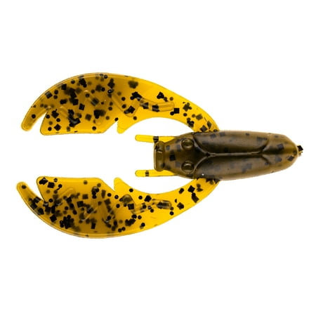 NetBait Paca Chunk Green Pumpkin 6pc Crawfish Freshwater Fishing Soft Baits