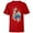 Red, variant on Marvel Spider-Man: Across the Spider-Verse Pavitr Prabhakar - Short Sleeve T-Shirt for Kids - Customized-White