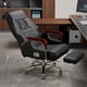 thumbnail image 2 of Massage Reclining Office Chair - Ergonomic Boss Swivel Conference Office Chair - Computer Leather Sillas Oficina Furniture - SR50OC My Lux Decor Round, 2 of 5