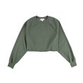 thumbnail image 1 of Treasure & Bond Womens Cropped Sweatshirt grnthyme S, 1 of 2