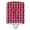 Crimson & White, variant on Caroline's Treasures CJ1078-TCNL Letter T Football Garnet and Gold Ceramic Night Light, 6x4x3", multicolor