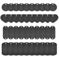thumbnail image 1 of Etiquetas de Grabado de Aluminio Uxcell, Set de 120 Pcs de Blanks Metálicos Grabables por Láser, Negro, 1 of 7