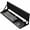 Black, variant on VIVO Black Flip Down 24 inch Keyboard Tray Wall Mount with Mouse Pad