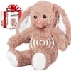 Bunny Huggable Massager with Vibration, Rabbit Vibrating Massager for Neck Back, Relaxing, Animal Electric Massager, Valentine's Day Gift for Women & Men & Children