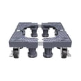 thumbnail image 1 of Guardoinrt Base Réglable pour Machine à Laver et Réfrigérateur Support de Levage pour Machine à Laver Support de Réfrigérateur à 8 Pieds à 4 Roues, 1 of 6