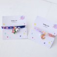 thumbnail image 4 of 2 collares para gatos ajustables con hebillas de liberación rápida (luna rosa y estrellas azules de 8 a 16 cm), collares para gatos desmontables con cascabeles, lindos collares para gatos con luna y, 4 of 5