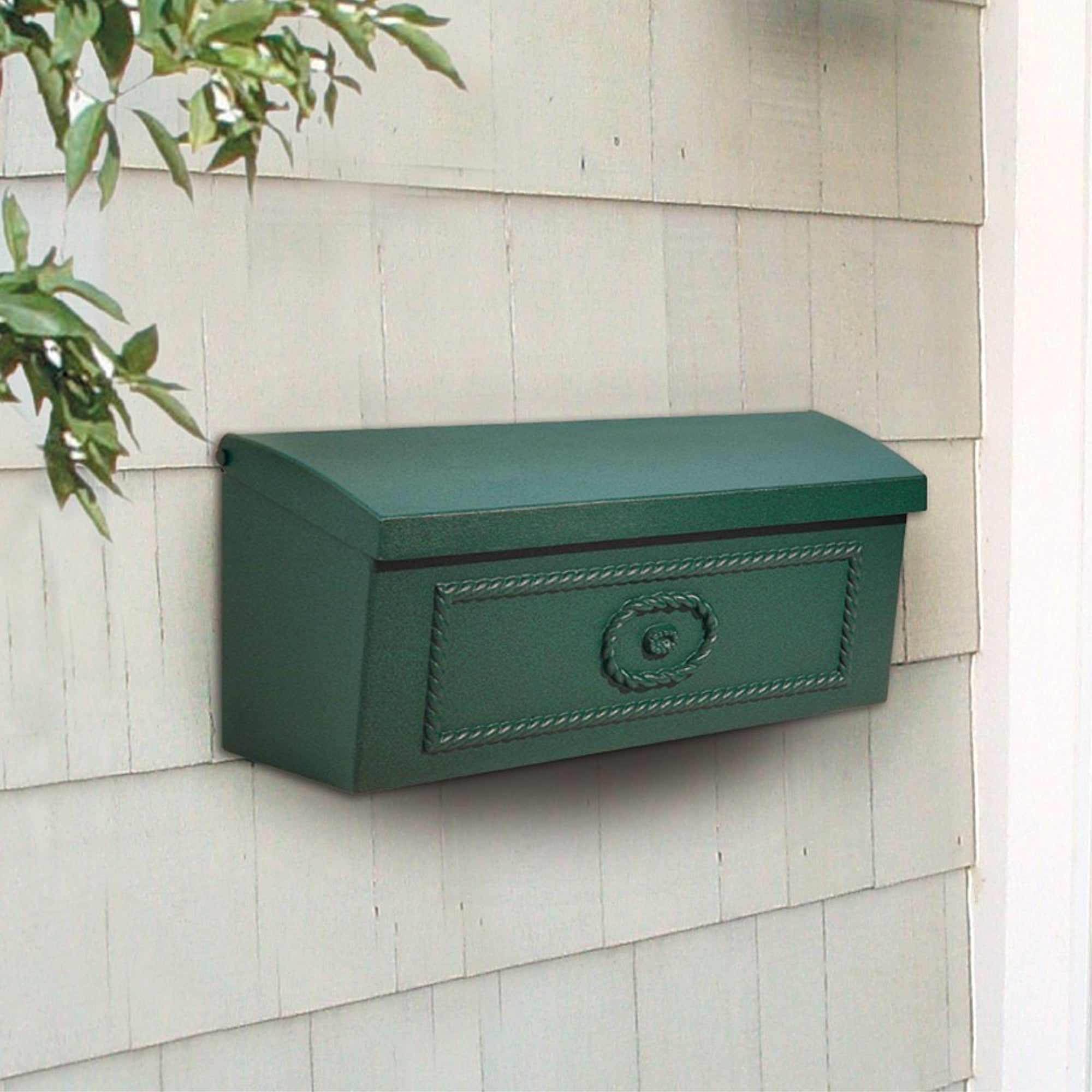 Townhoe Mailbox,Surface,Green SALSBURY INDTRIES 4560GRN