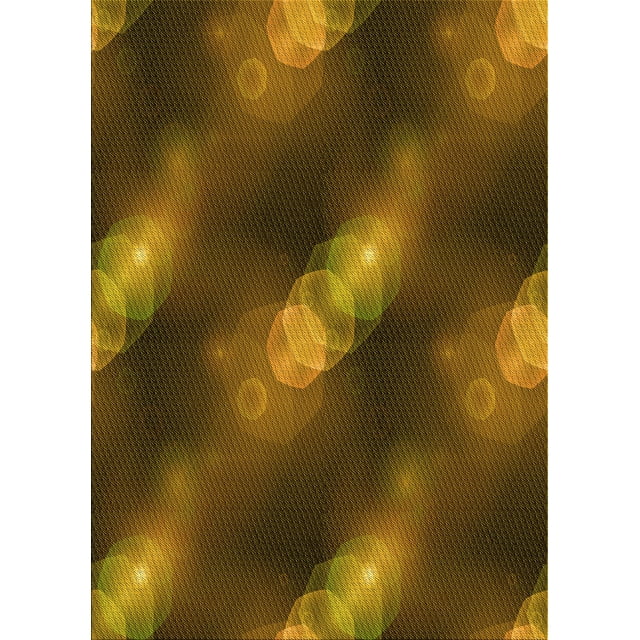 Ahgly Company Tapis d'Intérieur Lavables en Machine, Rectangle Transitionnel de Nuit, Rouge, 6' x 9'