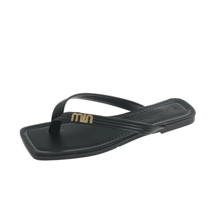 

XWQYRG Women s Yoga Mat Comfortable Beach Flip Flops Indoor Outdoor Bathroom Slippers Beach Shoes