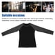 thumbnail image 3 of Camiseta de entrenamiento de gimnasio camiseta de manga larga ajustada con músculos cómoda y duradera de secado rápido para levantamiento de pesas correr y trotar ANGGREK Otros, 3 of 8