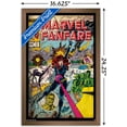 thumbnail image 3 of Marvel Comics - Black Widow - Marvel Fanfare #11 Wall Poster, 14.725" x 22.375", Framed, 3 of 3