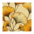 thumbnail image 4 of Acheng Ginkgo Leaves Square Tablecloth 100% Polyester Fiber 52*52, 4 of 8