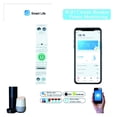 thumbnail image 1 of 1P+N Tuya WiFi Smart Circuit Breaker Energy Power kWh Meter Timer Time Switch Relay Voltmeter Current RCCB RCBO ,Easy to Install, 1 of 6