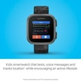 thumbnail image 3 of Reloj inteligente Garmin Bounce™ para niños, texto bidireccional, voz, camuflaje negro, 3 of 6